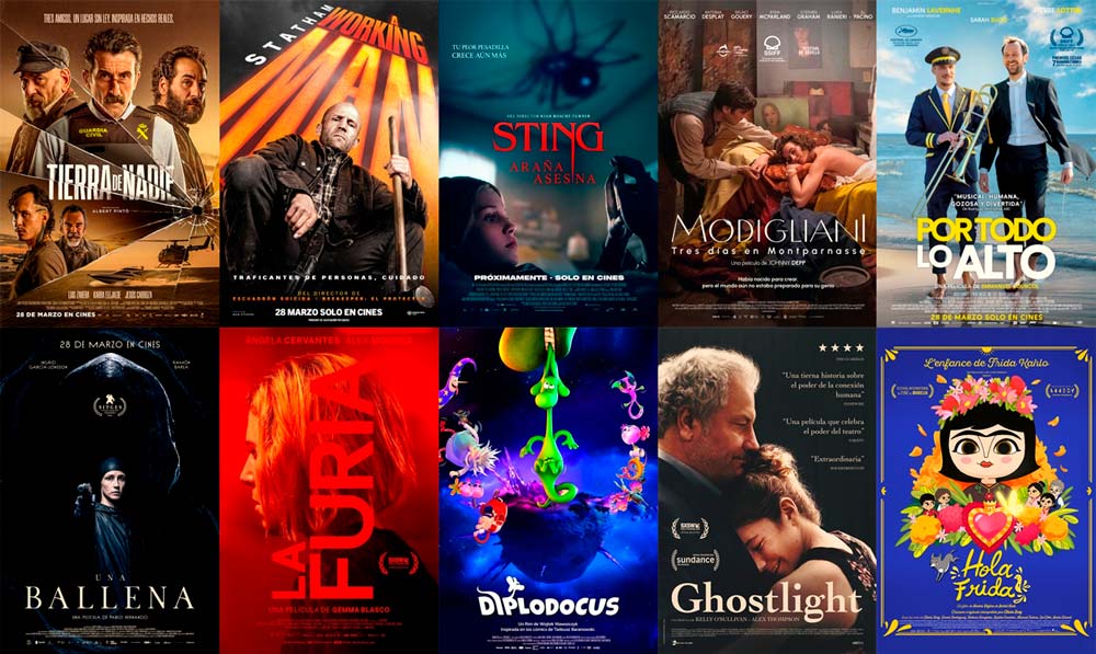 Estrenos del 28 de marzo de 2025