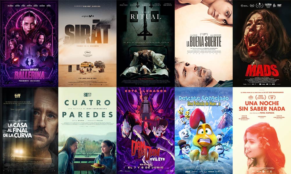 Estrenos del 6 de junio de 2025