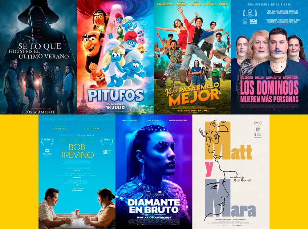 Estrenos del 18 de julio de 2025