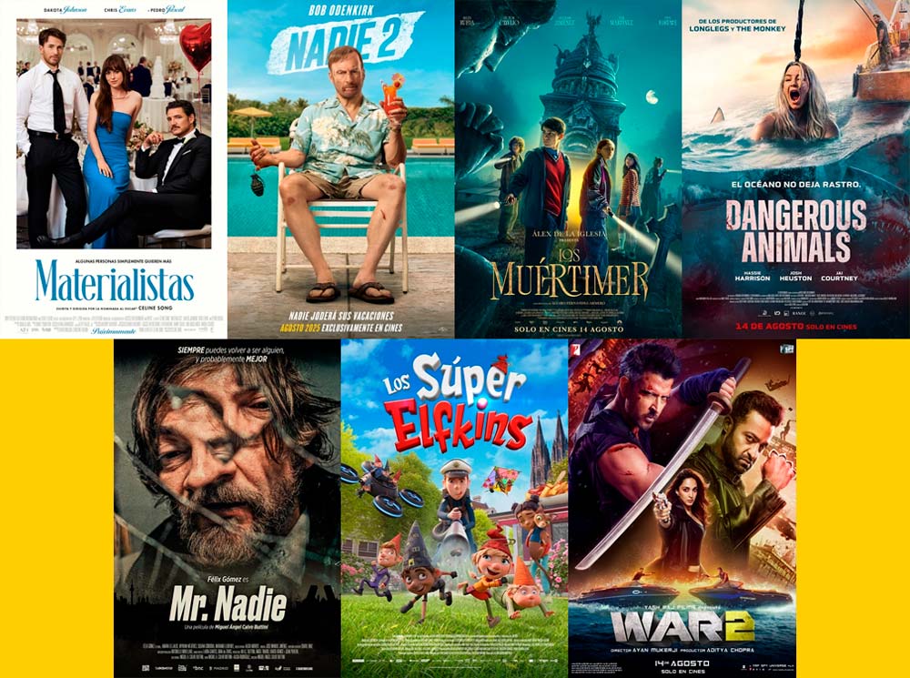 Estrenos del 14 de agosto de 2025