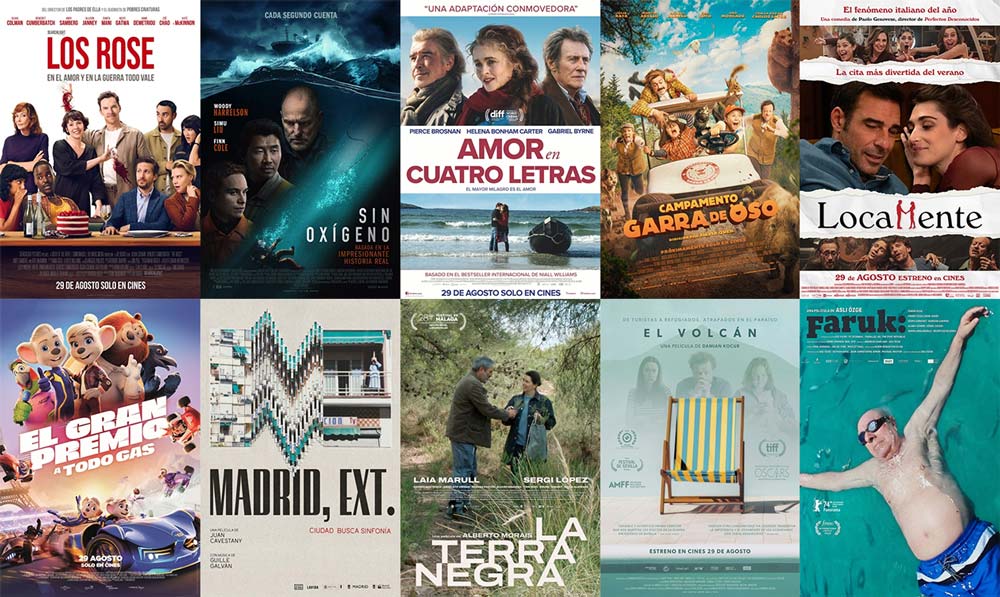 Estrenos del 29 de agosto de 2025