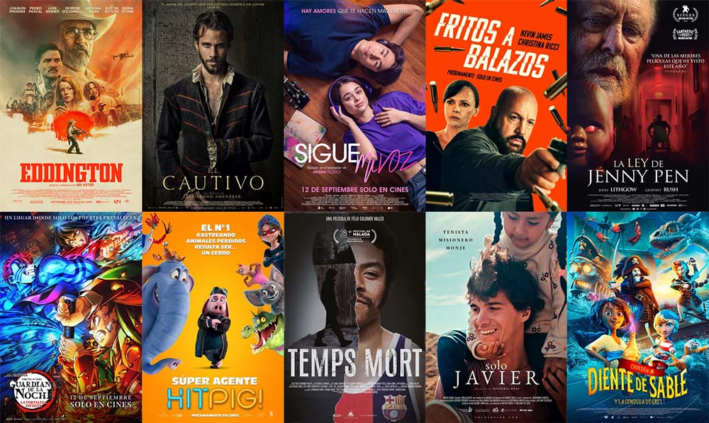 Estrenos del 12 de septiembre de 2025