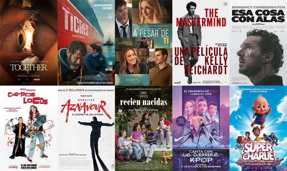 Estrenos del 31 de octubre de 2025