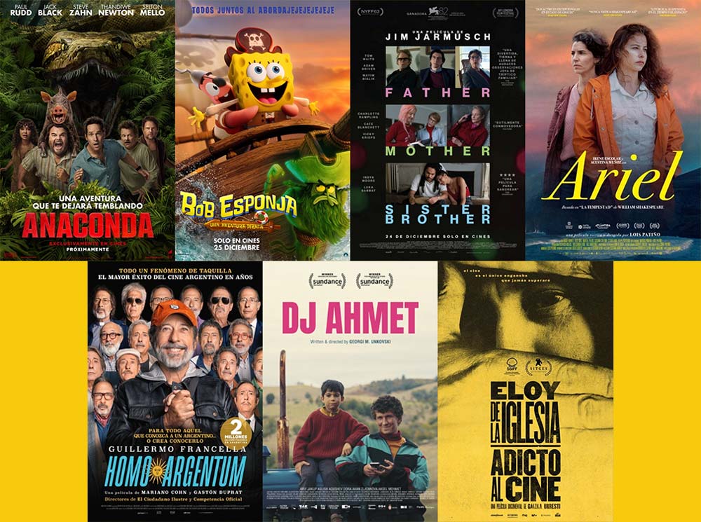 Estrenos del 25 de diciembre de 2025