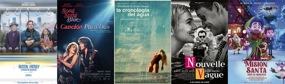 Estrenos del 9 de enero de 2026