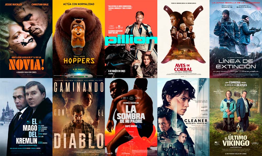 Estrenos del 6 de marzo de 2027