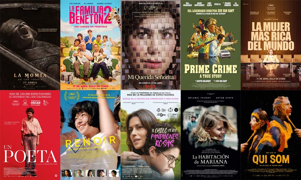 Estrenos del 17 de abril de 2026