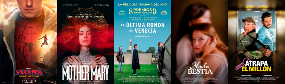 Estrenos del 31 de julio de 2026