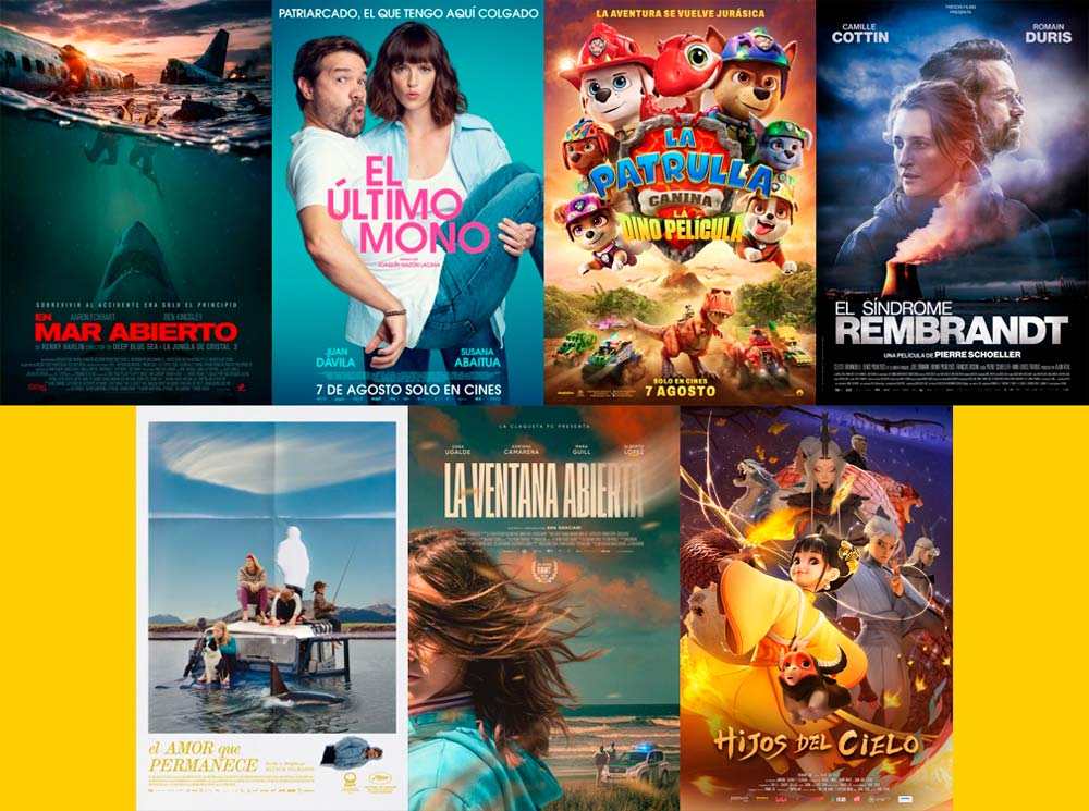 Estrenos del 7 de agosto de 2026