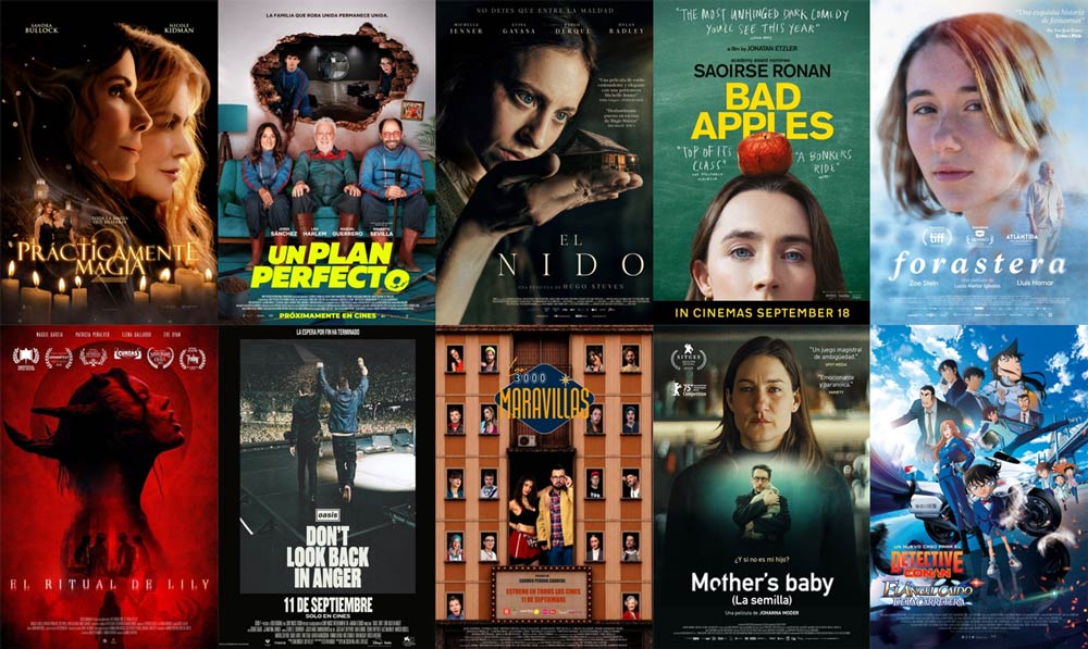Estrenos del 11 de septiembre de 2026