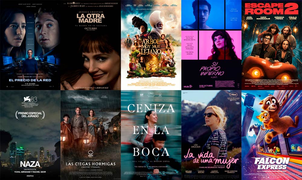 Estrenos del 9 de octubre de 2026